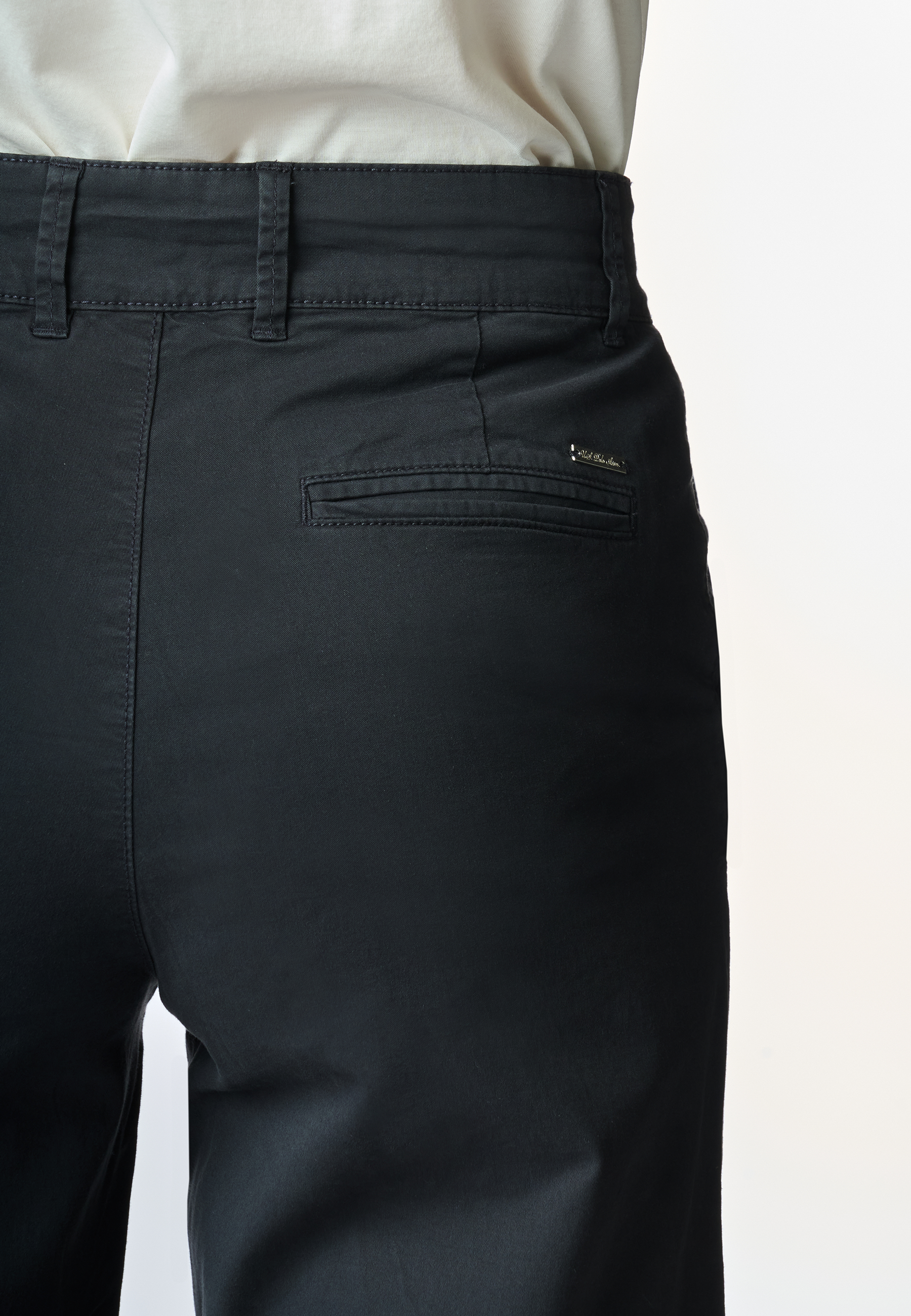 Pantalone in cotone morbido gabardine