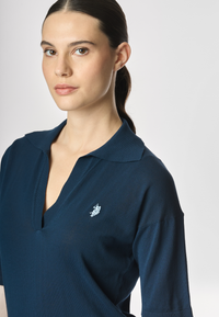 Polo shirt in cotone crepe premium quality