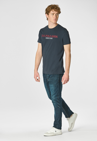 T-shirt a maniche corte in cotone con ricamo U.S. Polo Assn.