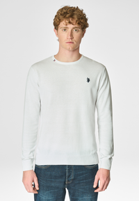 Maglia girocollo in cotone