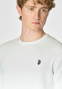 Maglia girocollo in cotone