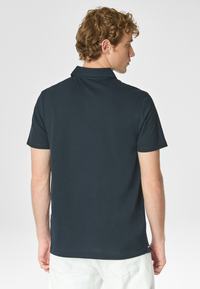 Polo shirt a maniche corte in cotone supima premium quality con logo