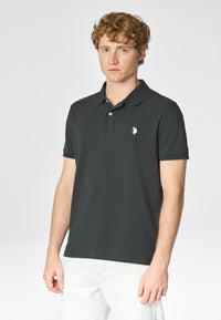 Polo shirt a maniche corte in cotone piquet