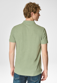 Polo shirt a maniche corte in cotone melange premium quality con logo