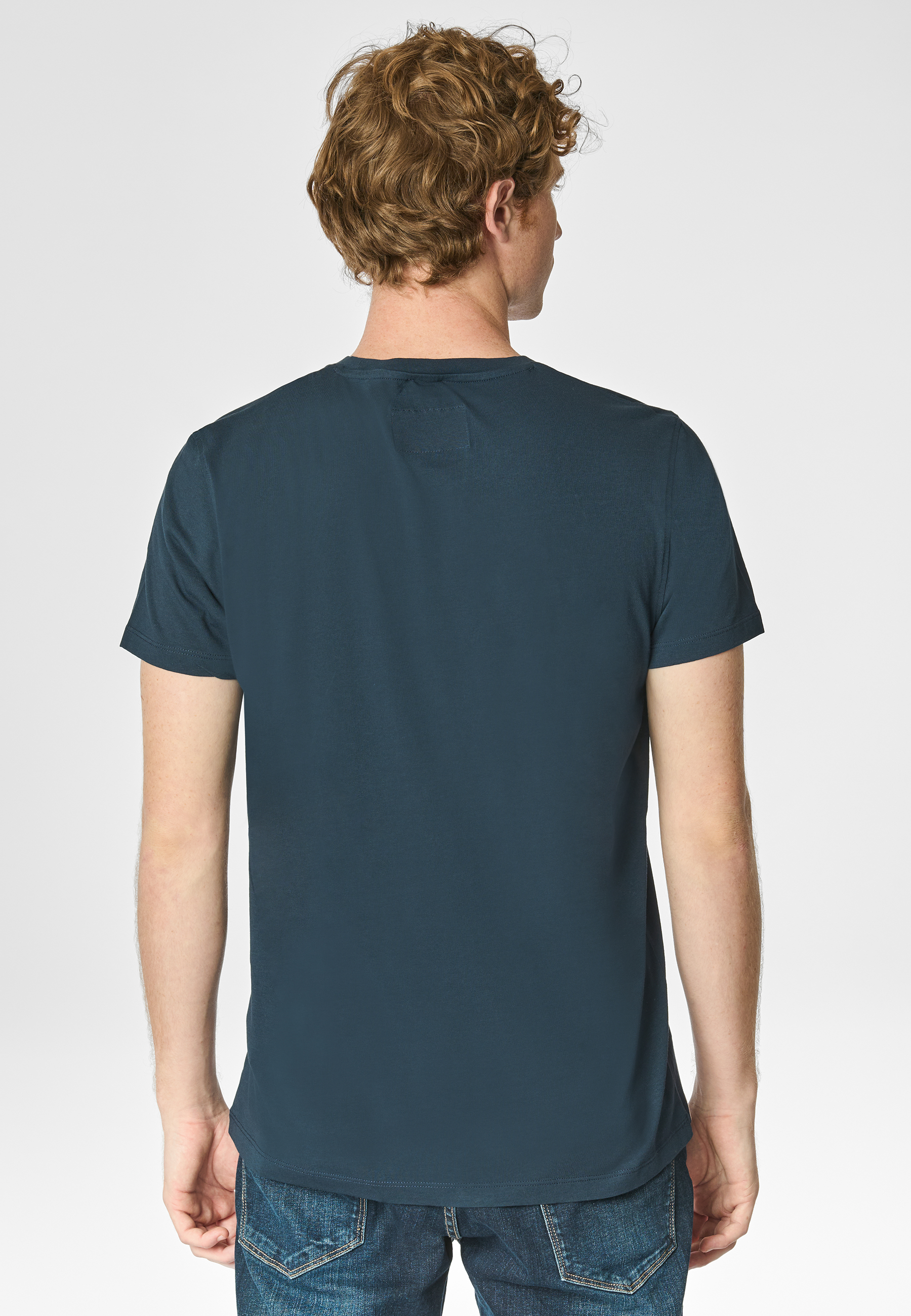 T-shirt a maniche corte in cotone light con stampa frontale