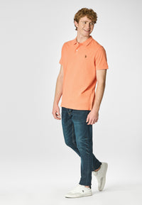 Polo shirt a maniche corte in cotone piquet