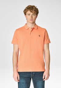 Polo shirt a maniche corte in cotone piquet