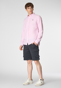 Camicia in cotone oxford slim fit con logo