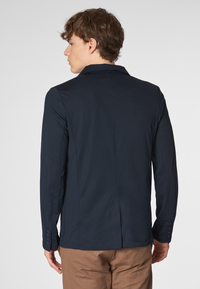 Blazer in jersey stretch