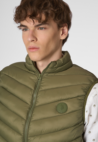 Gilet ultra light full zip in nylon