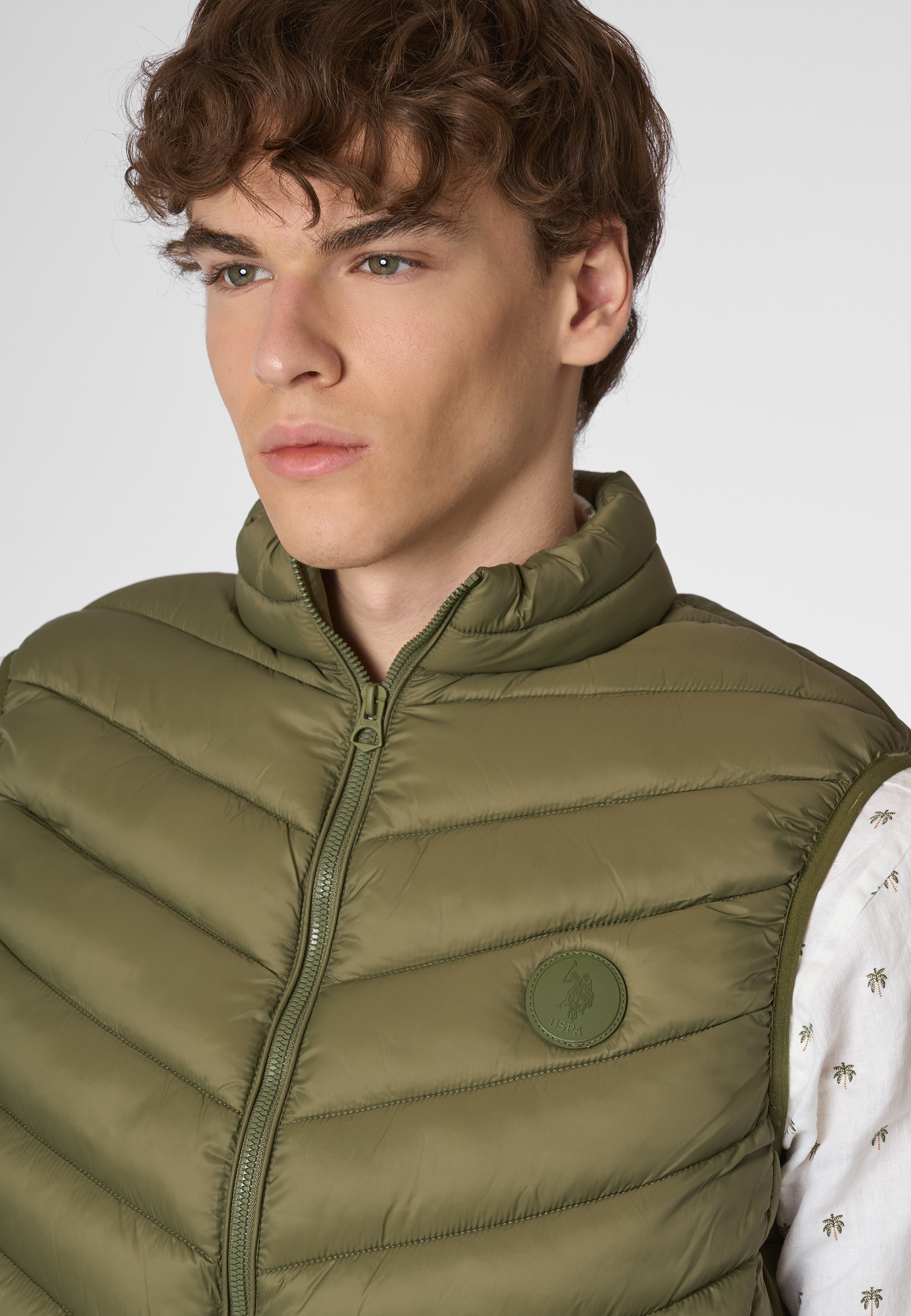 Gilet ultra light full zip in nylon