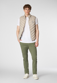 Pantalone chino in cotone twill stretch