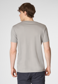 T-shirt a maniche corte in jersey stretch premium quality con logo