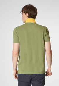 Polo shirt a maniche corte in cotone piquet con logo e numero