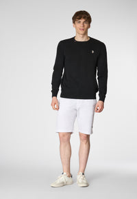 Maglia girocollo in cotone