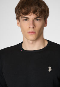 Maglia girocollo in cotone