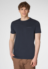 T-shirt a maniche corte in misto cotone e lyocell premium quality