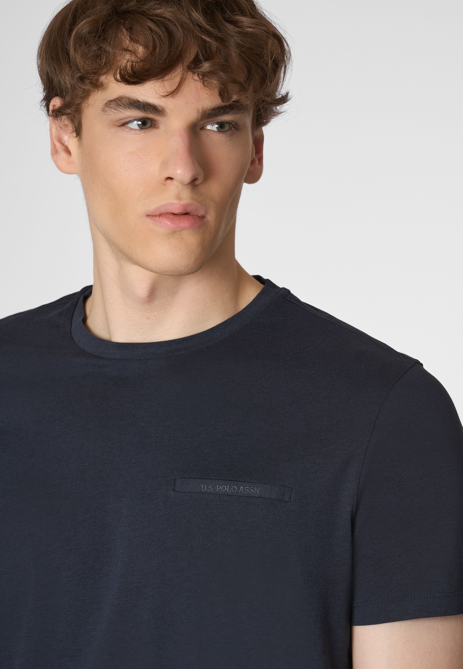 T-shirt a maniche corte in misto cotone e lyocell premium quality