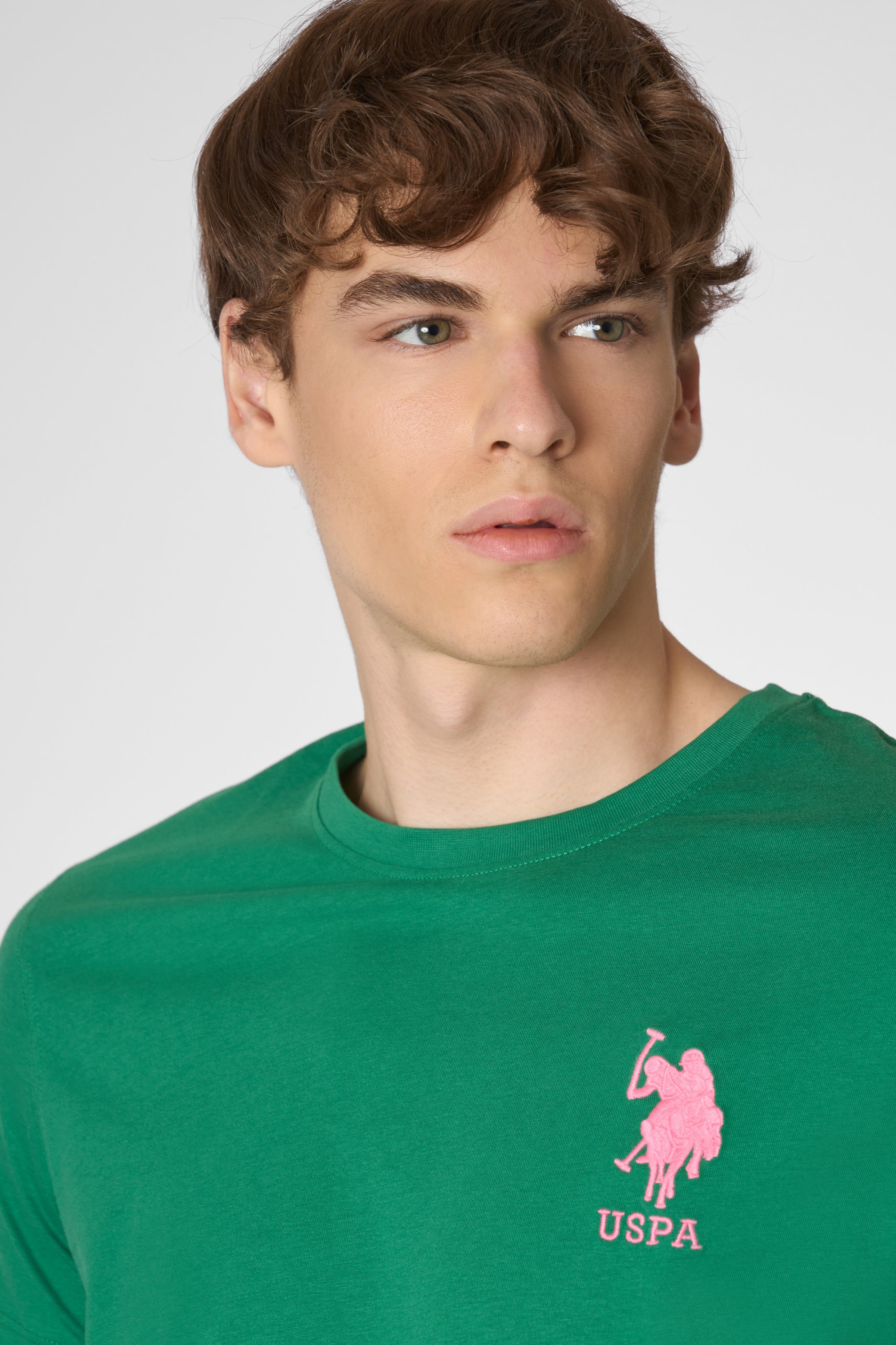T-shirt a maniche corte in cotone con logo e numero