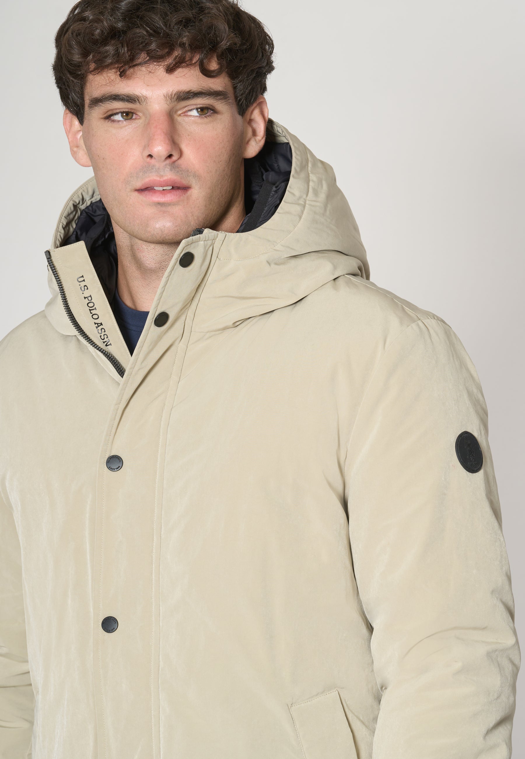 Parka con cappuccio