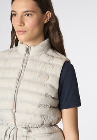 Gilet ultra light in nylon con coulisse regolabile