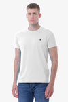 T-shirt in cotone con logo U.S. Polo Assn.