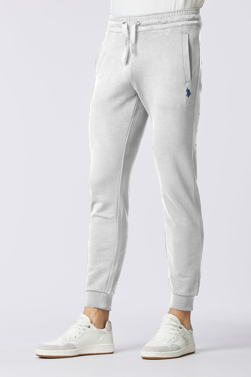 Pantalone sportivo in caldo cotone con logo