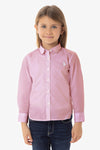 Camicia da bambina con logo U.S. Polo Assn.