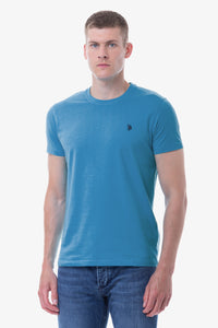 T-shirt in cotone con logo U.S. Polo Assn.