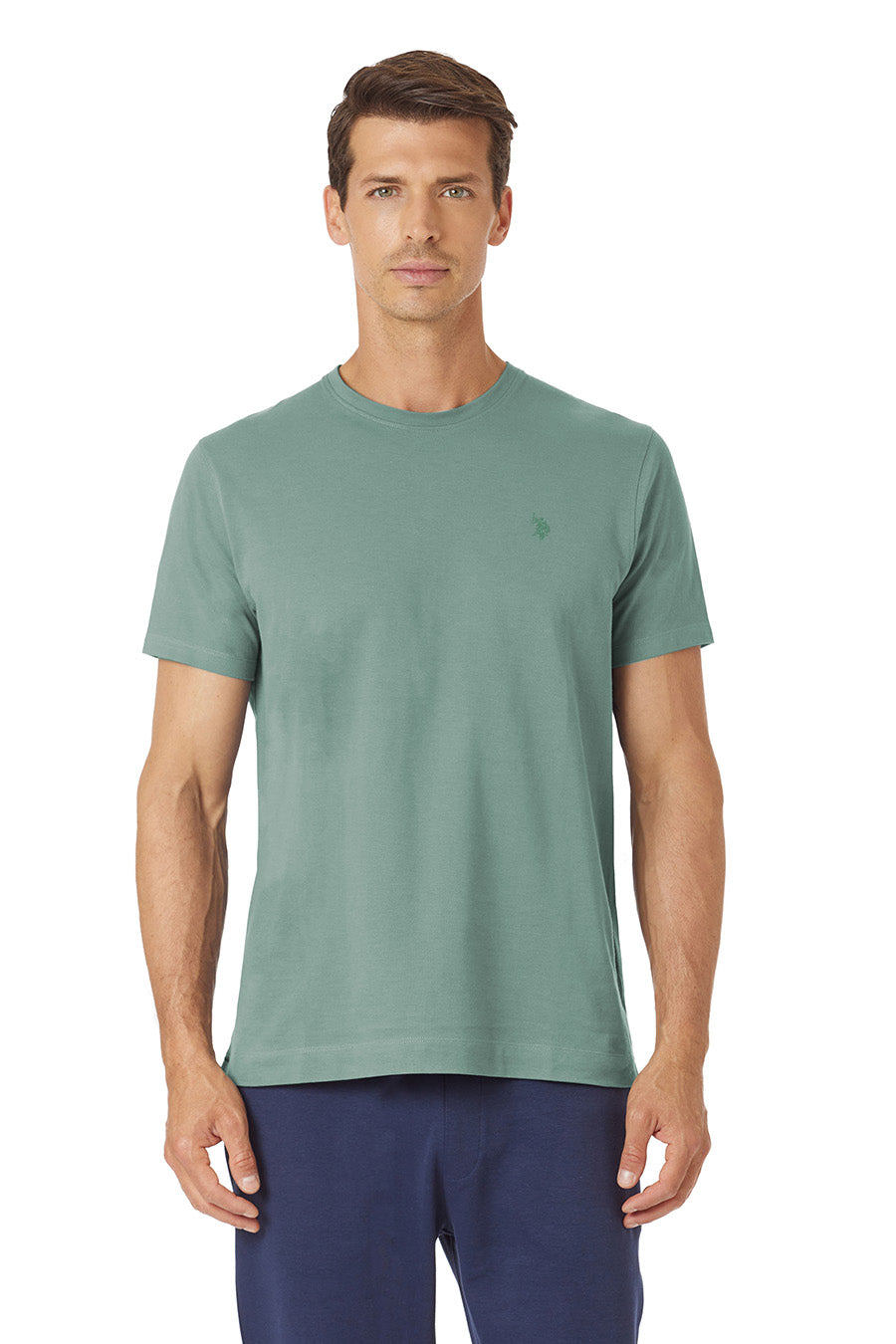 T-shirt a maniche corte in cotone supima premium quality con logo