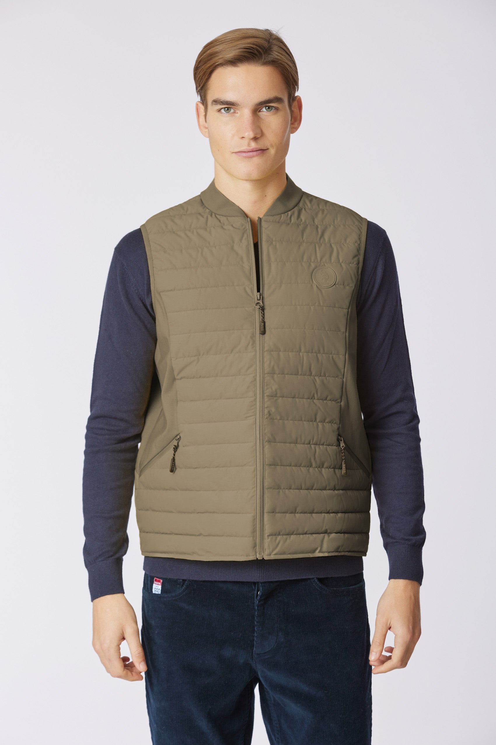 Gilet full zip ripstop