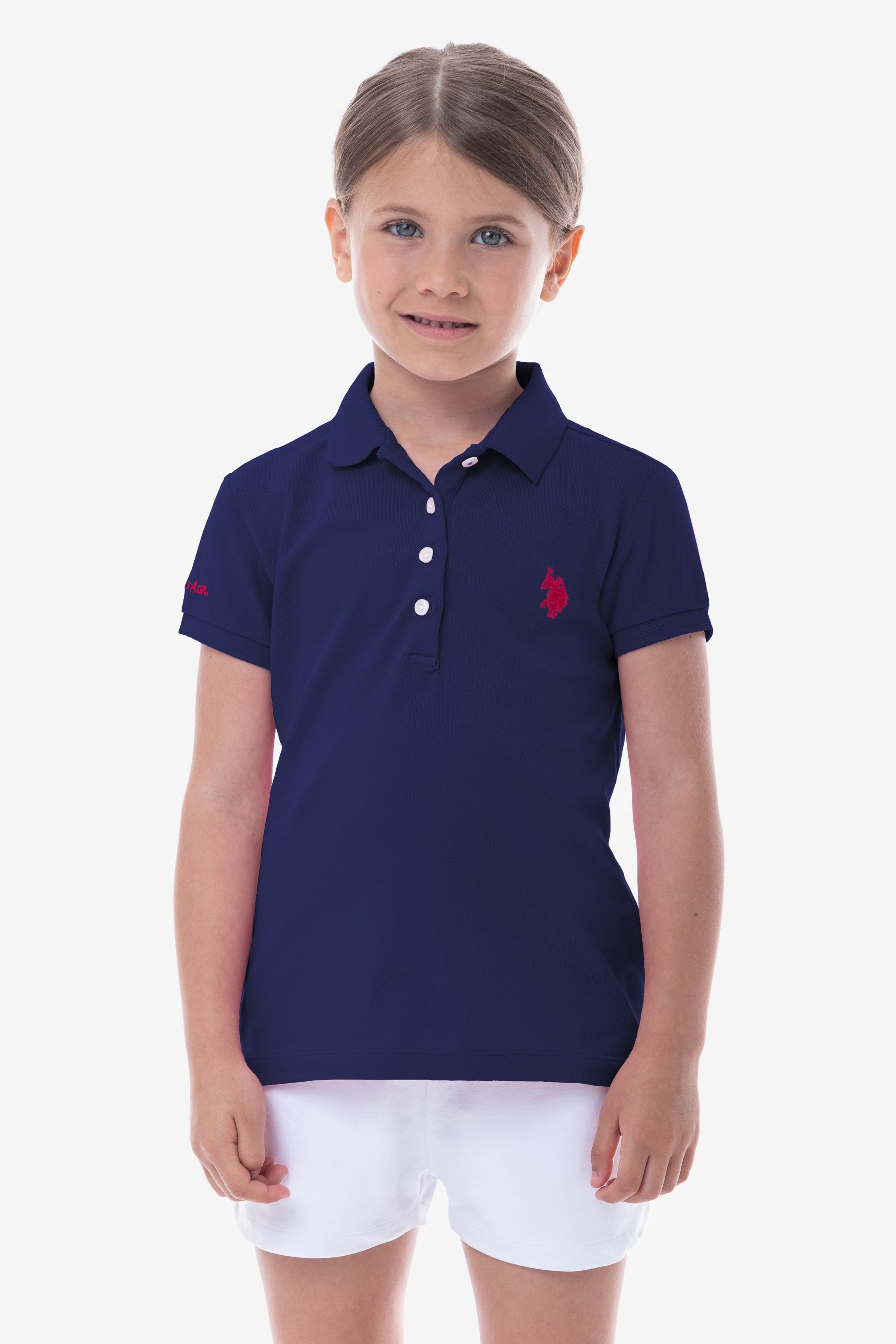 Polo a maniche corte con logo