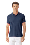 Maglia girocollo misto lana con logo U.S. Polo Assn.