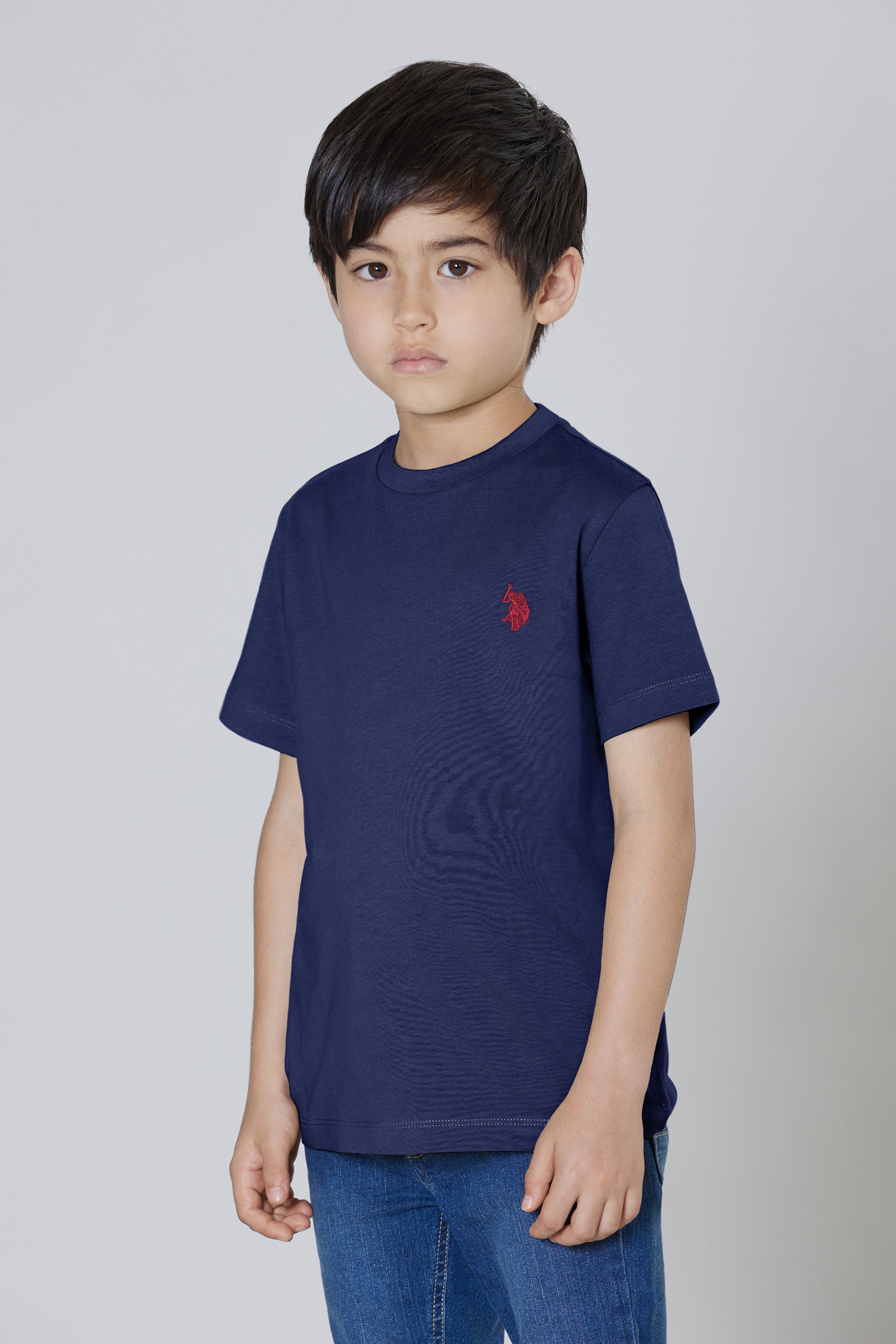 T-shirt a maniche corte in cotone con logo