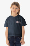 T-shirt a maniche corte con scritta LOVE U.S. Polo Assn.