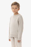 Felpa girocollo misto cotone con logo U.S. Polo Assn.