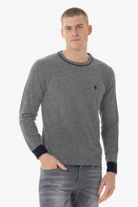 Maglia girocollo USPALife con dettagli a colore U.S. Polo Assn.