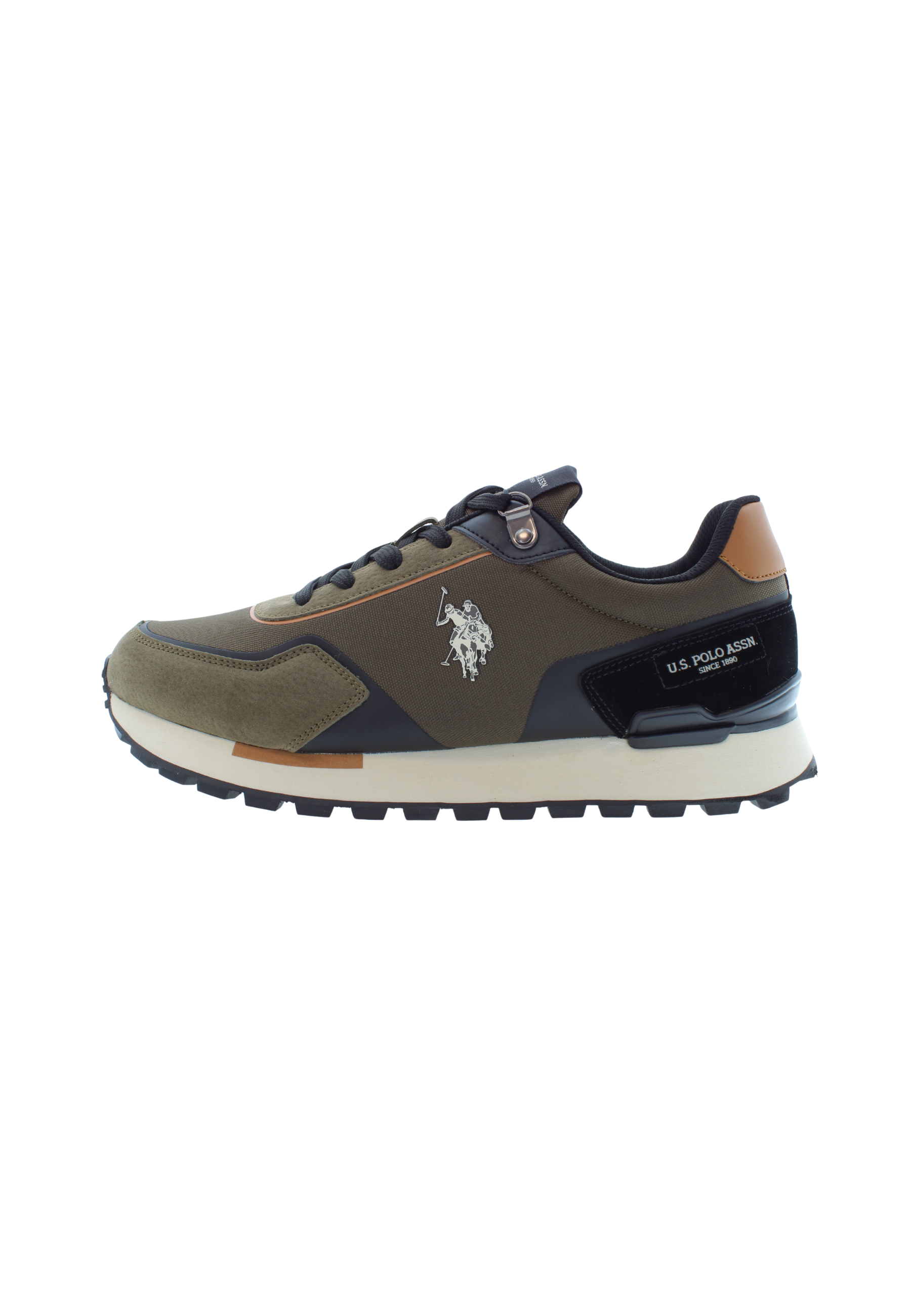 Sneaker Aron da uomo in nylon e suede