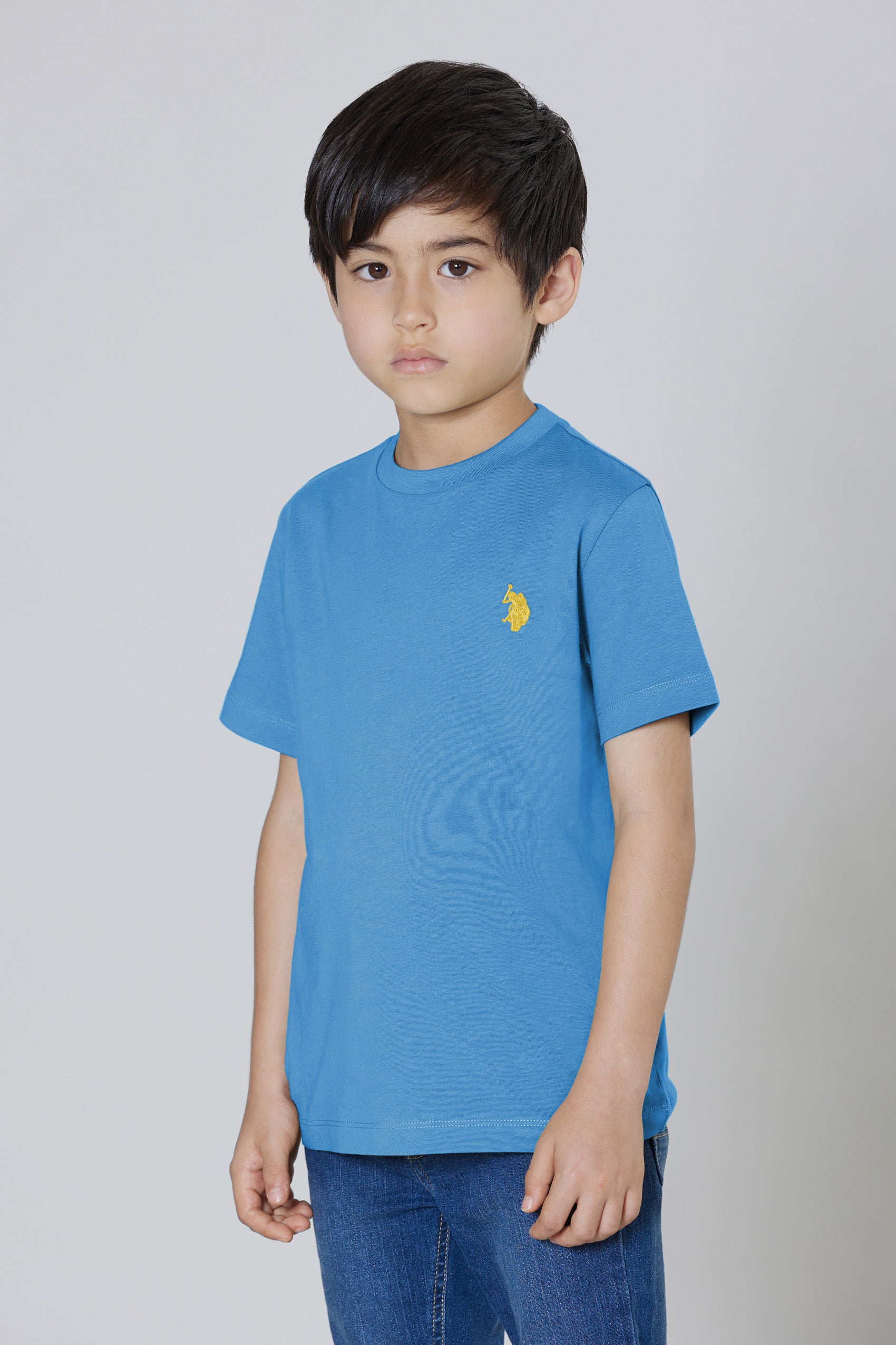 T-shirt a maniche corte in cotone con logo