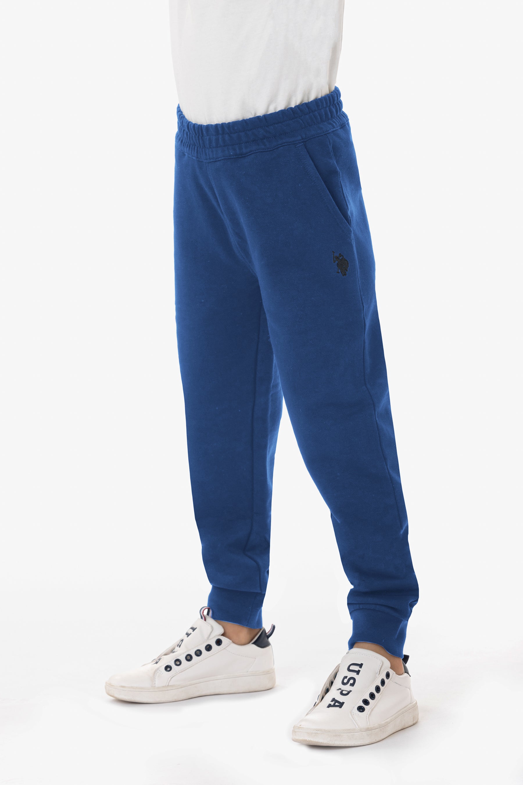 Pantalone sportivo con logo U.S. Polo Assn.