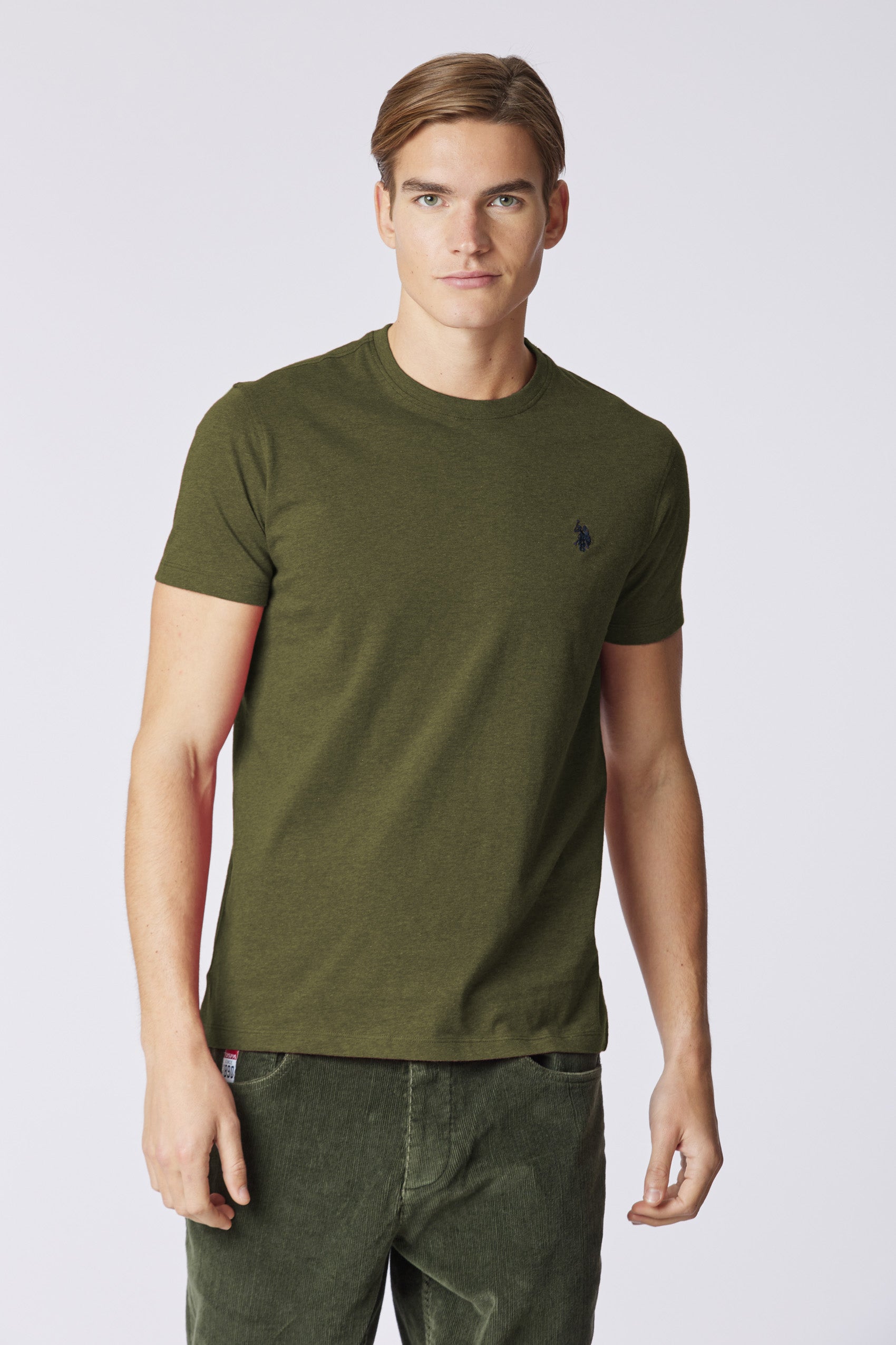T-shirt girocollo melange