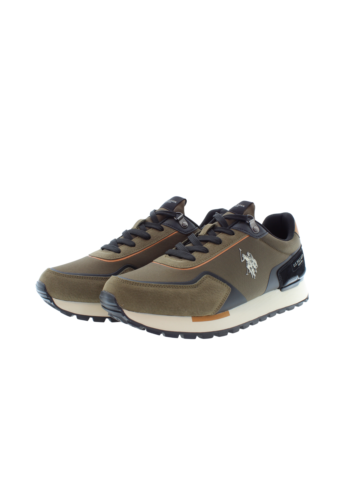 Sneaker Aron da uomo in nylon e suede