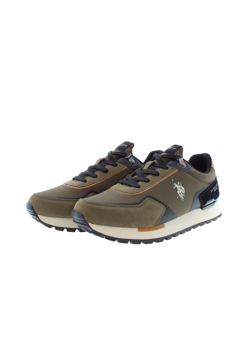 Sneaker Aron da uomo in nylon e suede
