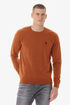 Maglia girocollo cotone e cashmere U.S. Polo Assn.