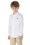Camicia da bambino con logo U.S. Polo Assn.