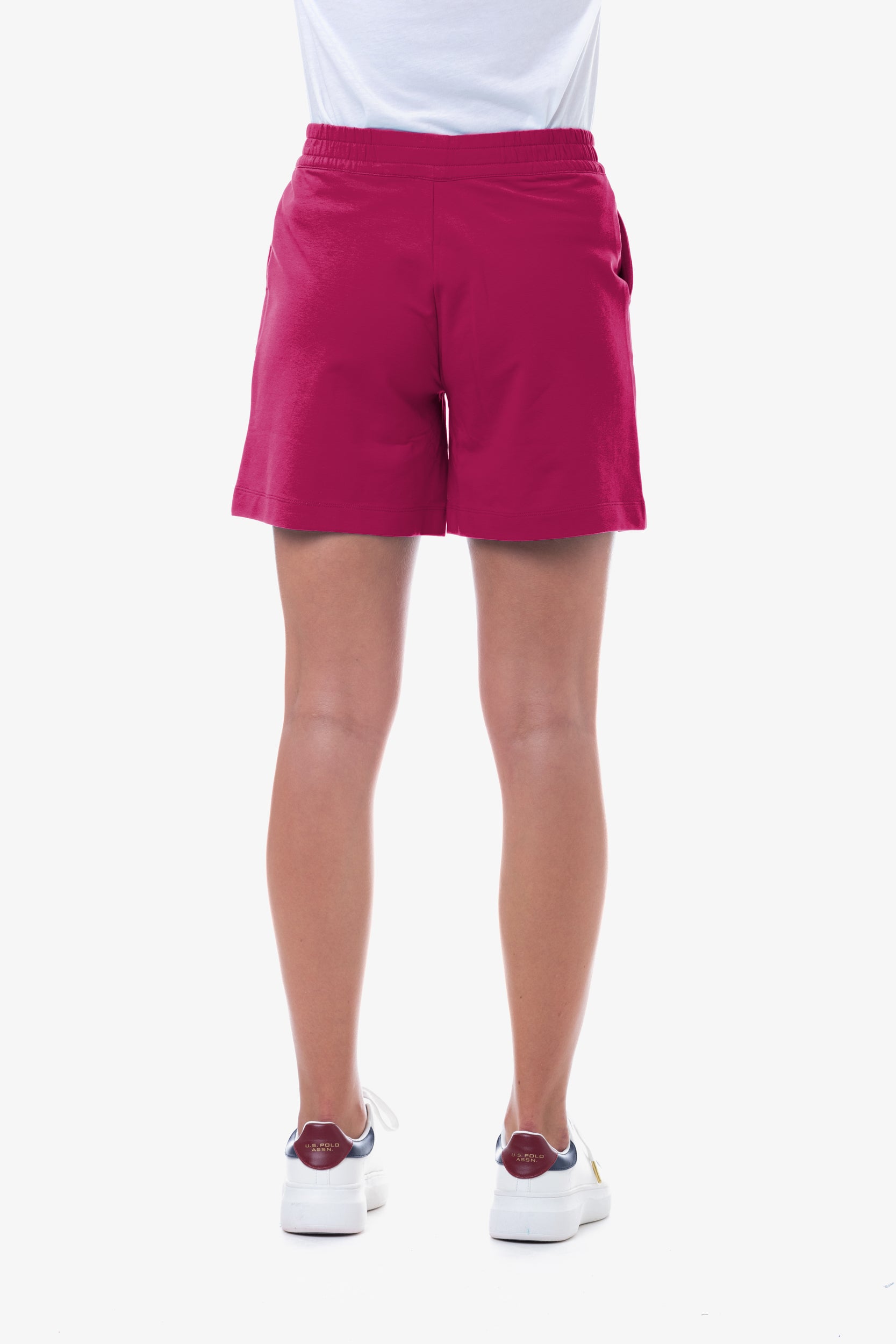 Shorts in felpa con logo U.S. Polo Assn.
