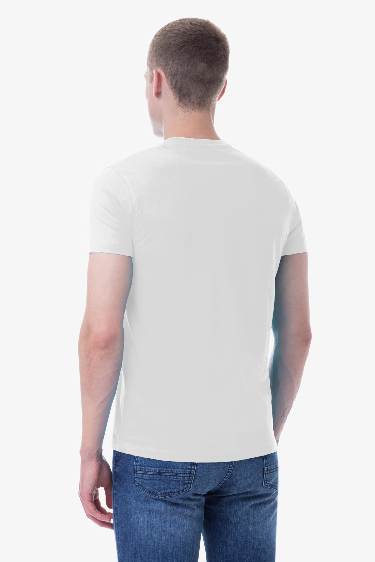 T-shirt in cotone con logo U.S. Polo Assn.