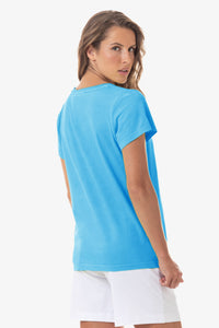 T-shirt a maniche corte fluo con logo U.S. Polo Assn.
