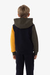 Felpa con chiusura zip, cappuccio e logo U.S. Polo Assn.