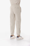 Pantalone sportivo misto cotone con logo U.S. Polo Assn.